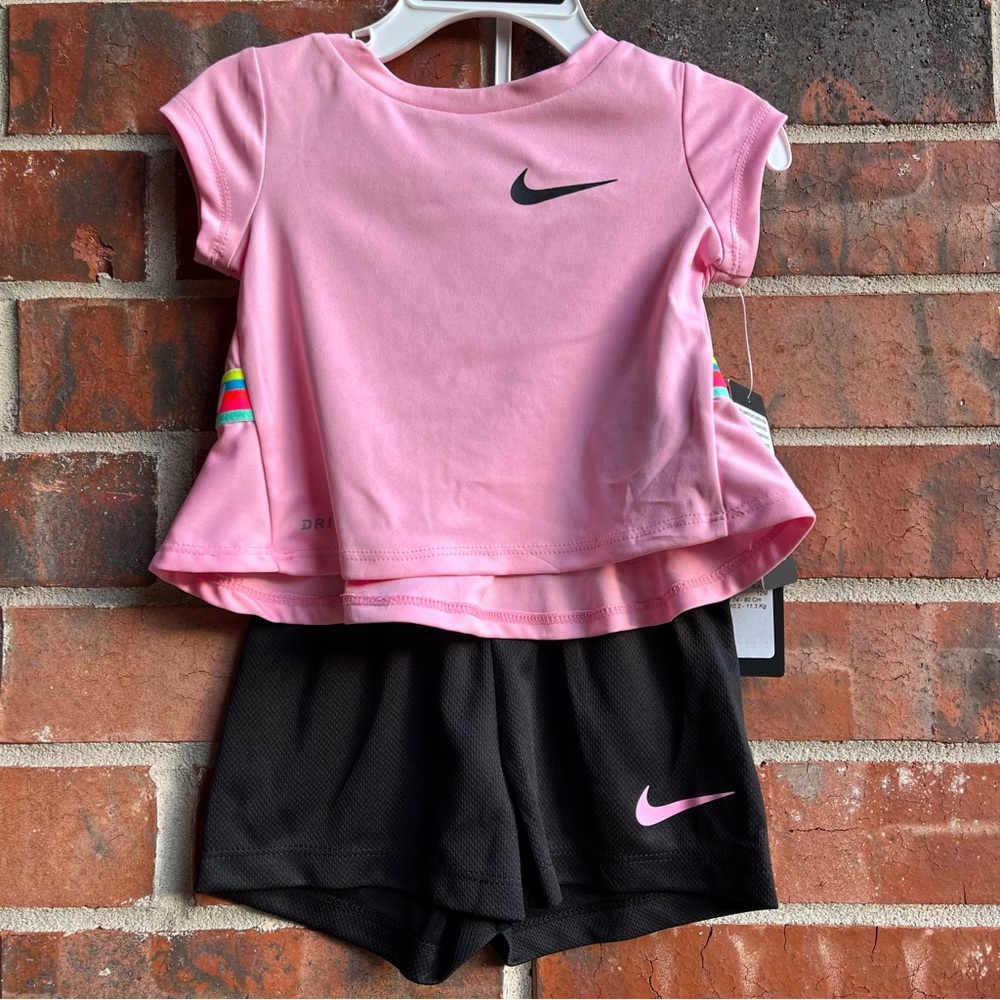 New Nike Toddler Shirt Short Set